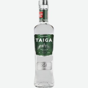Водка Тайга 40% 0,5л, 0,5