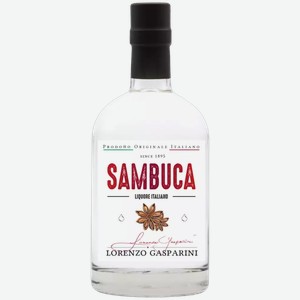 Ликер крепкий ЛОРЕНЦО ГАСПАРИНИ САМБУКА 40% 0,5Л, 0,5