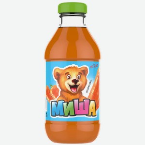 Нектар Миша Морковь С Мякотью Ст/б. 0,33л, 0,33