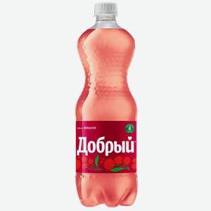 Напиток Добрый Вишня Газ. Пэт 1л, 1