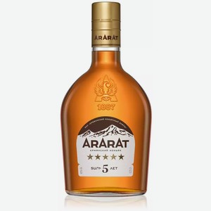 Коньяк армянский АРАРАТ 5 ЛЕТ 40% 0,25Л, 0,25