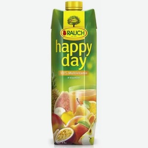 Сок Rauch Happy Day Мультифруктовый 1л, 1