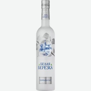 Водка Белая Березка 40% 0,5л, 0,5