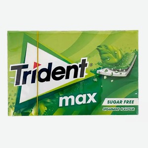Жевательная резинка TRIDENT MAX МЯТА 23Г, , ,