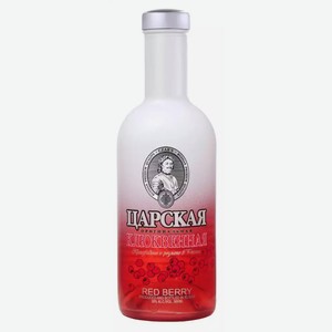 Настойка горькая ЦАРСКАЯ ОРИГИНАЛЬНАЯ КЛЮКВЕННАЯ 38% 0,5Л, 0,5