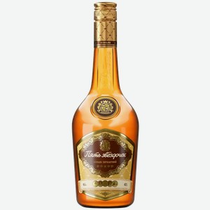 Коньяк Пять Звездочек 5 Лет 40% 0,5л, 0,5