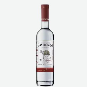 Водка особая ГАСТРОНОМ КУПАЖ №7 К МЯСНЫМ БЛЮДАМ 37,5% 0,5Л, 0,5
