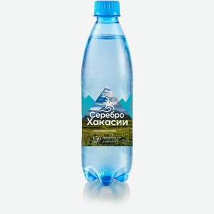Вода питьевая СЕРЕБРО ХАКАСИИ НЕГАЗ. ПЭТ 0,5Л, 0,5