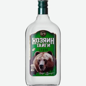 Водка особая ХОЗЯИН ТАЙГИ 40% 0,5Л, 0,5