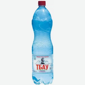 Минеральная питьевая столовая вода ТБАУ НЕГАЗ. ПЭТ 1,5Л, 1,5