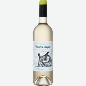Вино Verdejo Organic Руэда DO Cuatro Rayas 750 мл