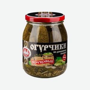 Огурцы СКАТЕРТЬ-САМОБРАНКА Соленые 720мл ст/б
