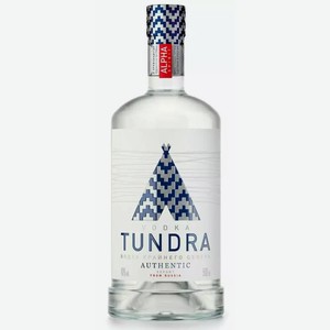 Водка Тундра Аутентик. Водка Крайнего Севера 40% 0,5л, 0,5