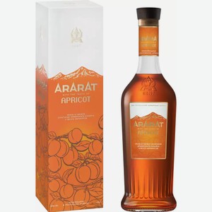 Спирт. напиток на основе коньяка АРАРАТ АПРИКОТ СО ВКУСОМ АБРИКОСА 30% П/УП. 0,5Л, 0,5