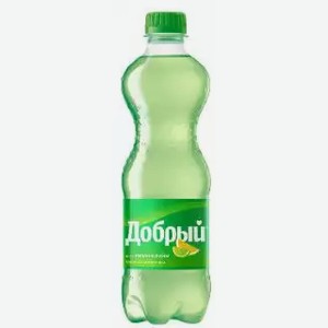 Напиток Добрый Лимон-лайм Газ. Пэт 0,5л, 0,5