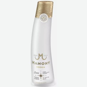 Водка Мамонт 40% 0,5л, 0,5