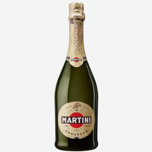 Вино игристое МАРТИНИ ПРОСЕККО 11,5% БЕЛ. СУХ. 0,75Л, 0,75