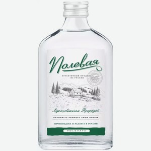 Водка Полевая 40% 0,25л, 0,25