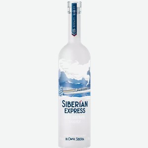 Водка особая СИБИРСКИЙ ЭКСПРЕСС 40% 0,5Л, 0,5