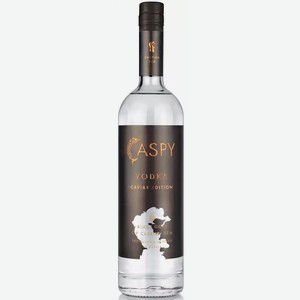 Водка Каспий Кавиар Эдишен 40% 0,7л, 0,7