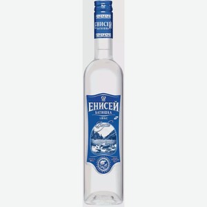 Водка Енисей Батюшка Люкс 40% 0,5л, 0,5