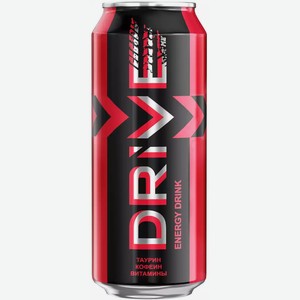 Энергетический напиток DRIVE ME ENERGY DRINK Ж/Б. 0,449Л, 0,449