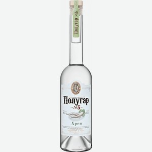 Водка  Полугар  №5, Хрен, 500 мл