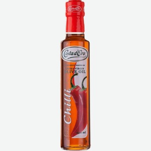 Масло Коста д Оро, Оливковое масло с Перцем Чили, 250 мл