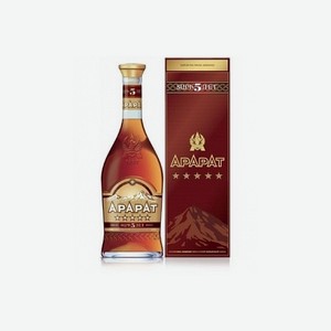 Коньяк Армянский 0.5 л, 5 лет, Армения, подарочная упаковка (Шато Арно)