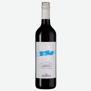 Вино Vina Albali Cabernet Tempranillo Low Alcohol 0.75 л.