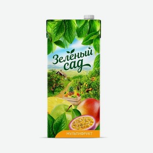 Нектар Мультифруктовый ТетраПак 2л Зеленый Сад