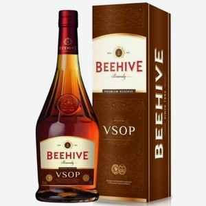 Бренди  Бихайв  VSOP, в подарочной коробке, 700 мл