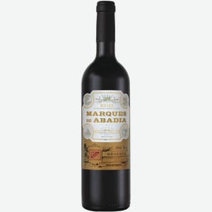 Вино  Маркес де Абадиа  Ресерва, 2015, 2015, 750 мл, Красное, Сухое