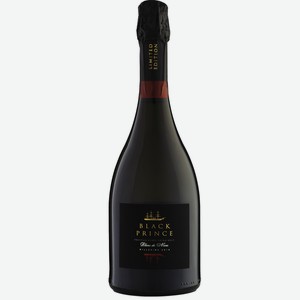 Вино коллекционное игристое экстра брют «Чёрный Принц» Blanc de Noirs 2019 0.75 л