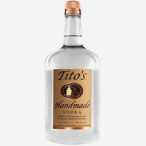 Водка  Тито с  Водка, 1750 мл