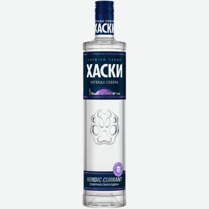Водка особая Хаски Северная смородина 38% 0,5л