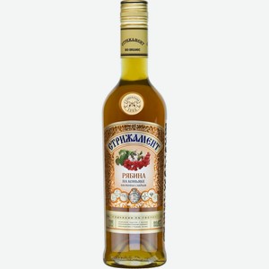 Ликер  Стрижамент  Рябина на Коньяке, настойка сладкая, 500 мл