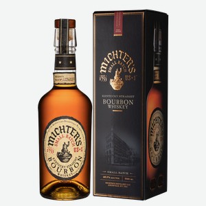 Виски Michter s US*1 Bourbon Whiskey в подарочной упаковке 0.7 л.