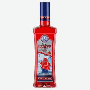 Водка Graf Ledoff с ароматом клюквы, 0,5 л
