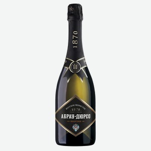 Вино игристое Абрау-Дюрсо белое полусухое 12%, 0.75 л