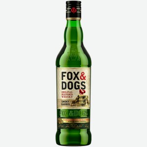 Виски Fox & Dogs Smoky Barrel 0,5 л