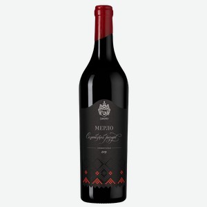 Вино Мерло Семейный Резерв 0.75 л.