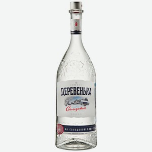 Водка Деревенька Зимняя Деревенька 0.7 л