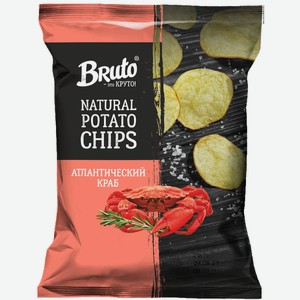Чипсы Bruto NPC Атлантический краб 120 г