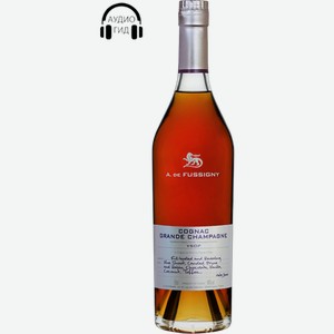 Коньяк A. de Fussigny Grande Champagne VSOP в подарочной упаковке 0.7л