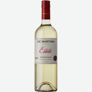 Вино  Де Мартино , Истейт Совиньон Блан, 2019, 2019, 750 мл, Белое, Сухое