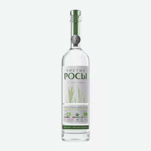 Водка Чистые Росы 40% 0,7л, 0,7