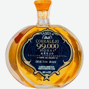 Текила  Корральехо  Аньехо 99.000 Хорас, 700 мл