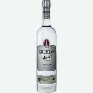 Водка Кремлин Эворд Классик 40% 0,5л