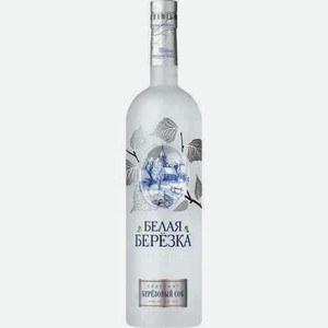 Водка Белая Березка 40% 1л